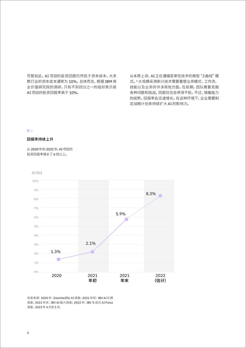 《IBM-利用 AI 创造投资回报：AI 制胜的六项关键能力》 - 第8页预览图