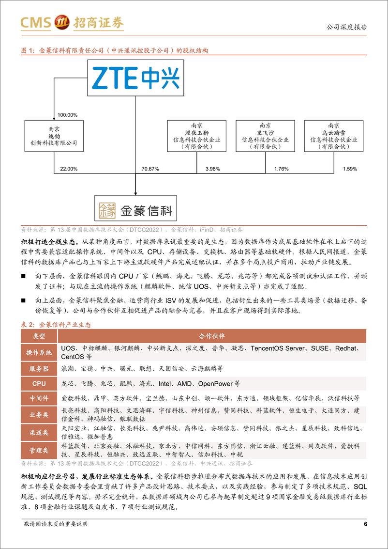 《招商证券-中兴通讯-000063-系列报告4：数据库业务成为公司算力解决方案关键构件-230723》 - 第6页预览图