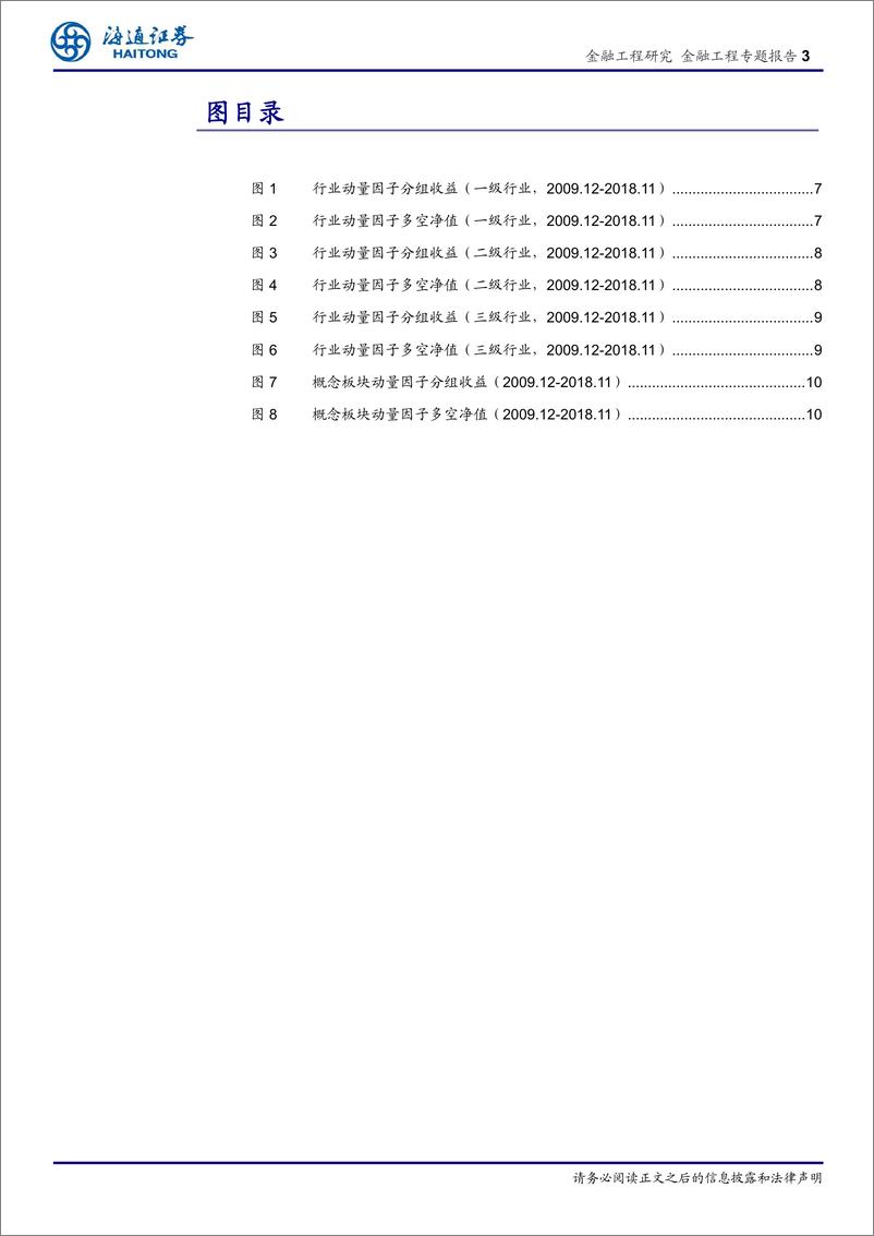 《海通证2018121海通证券金融工程专题报告：行业与概念板块的动量溢出效应》 - 第3页预览图