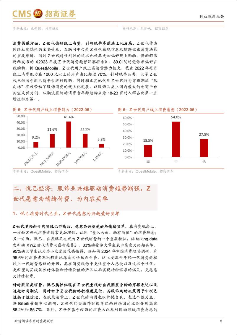 《线上服饰消费趋势报告：Z世代引领服饰悦己消费大潮,关注淘宝天猫服饰成长潜力》 - 第5页预览图