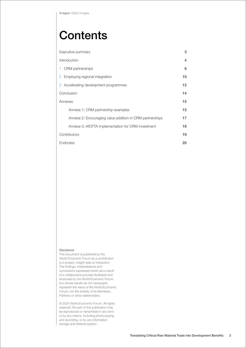 《2024将关键原材料贸易转化为发展效益白皮书-英文版-世界经济论坛WEF》 - 第2页预览图