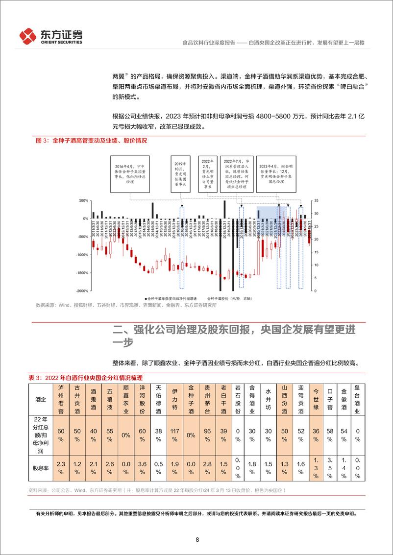 《食品饮料行业：央国企改革专题研究：白酒央国企改革正在进行时，发展有望更上一层楼》 - 第8页预览图