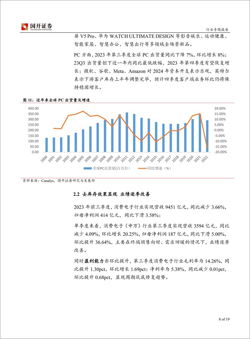 《消费电子：AI及MR驱动下 消费电子有望持续复苏》 - 第8页预览图