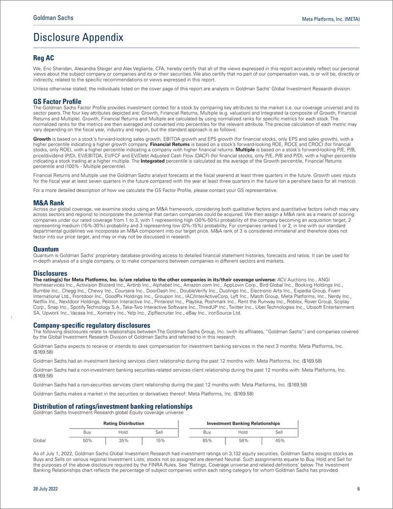 《Meta Platforms, Inc. (META Q2