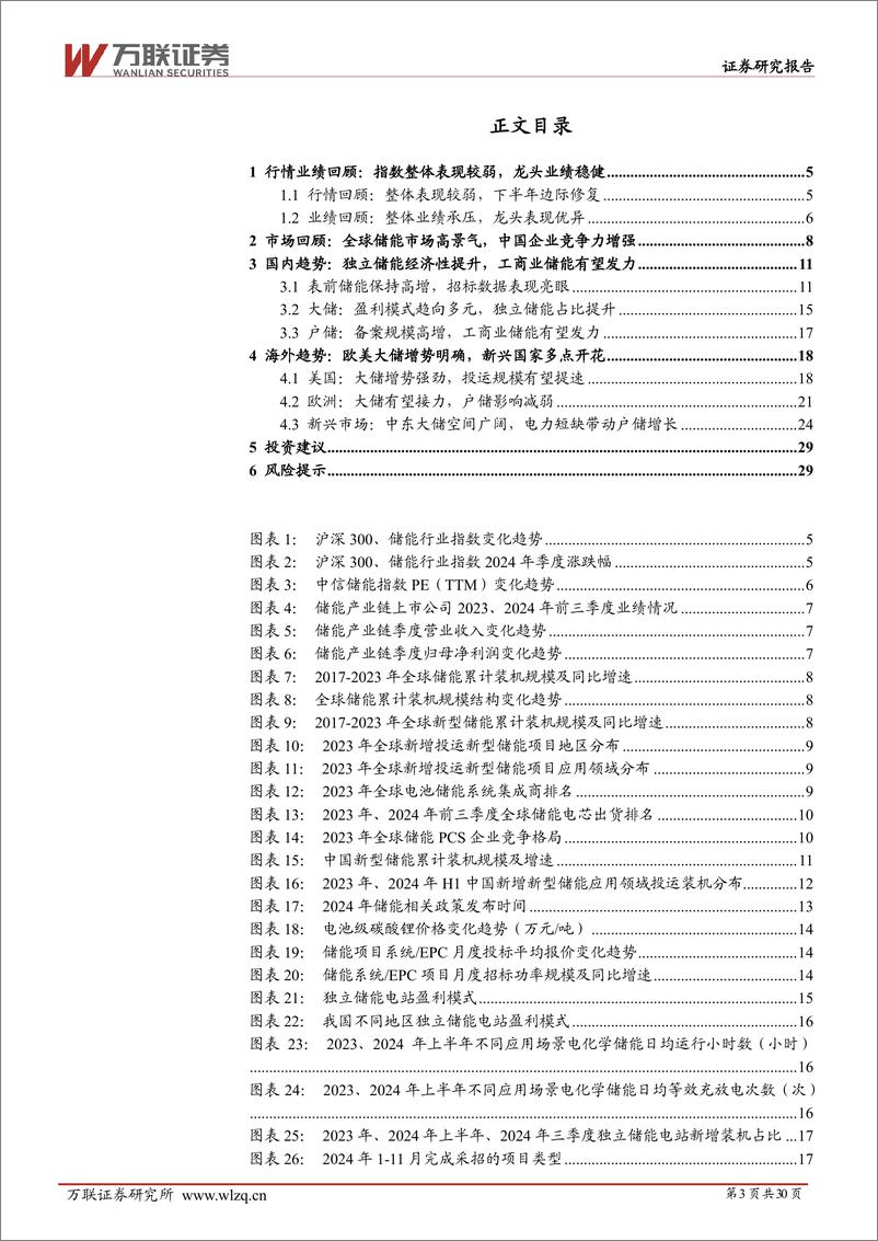 《电力设备行业投资策略报告：大储增势明确，户储多点并进-万联证券-241231-30页》 - 第3页预览图