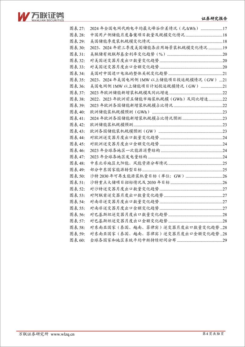 《电力设备行业投资策略报告：大储增势明确，户储多点并进-万联证券-241231-30页》 - 第4页预览图