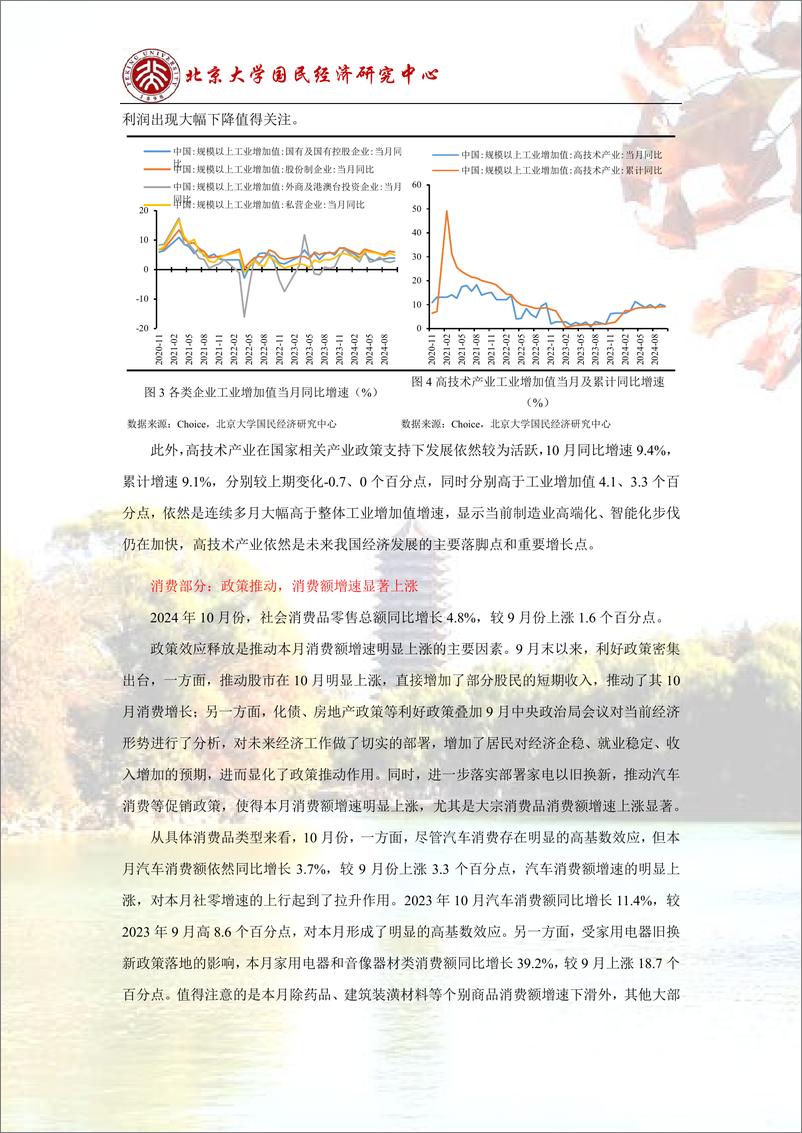 《政策发力，经济释放企稳信号-241115-北京大学国民经济研究中心-24页》 - 第6页预览图