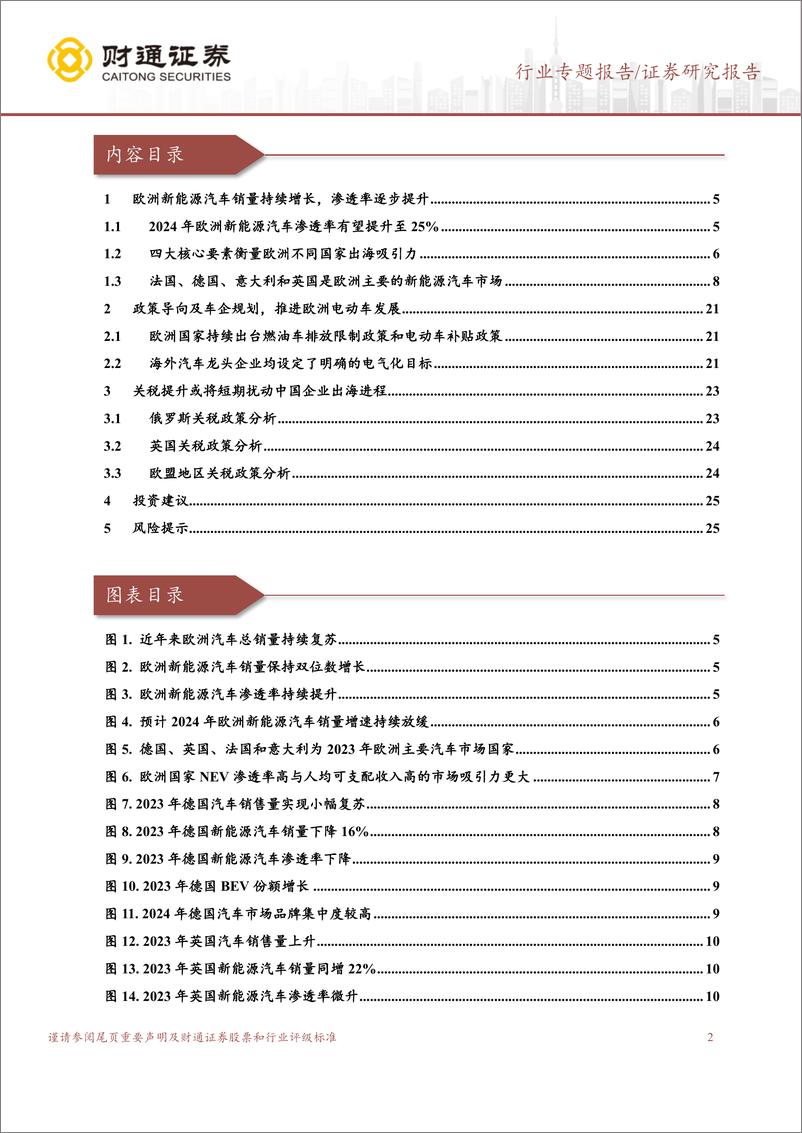 《欧洲汽车行业市场分析报告：欧洲市场空间广阔，有望成为全新增长点-241115-财通证券-26页》 - 第2页预览图