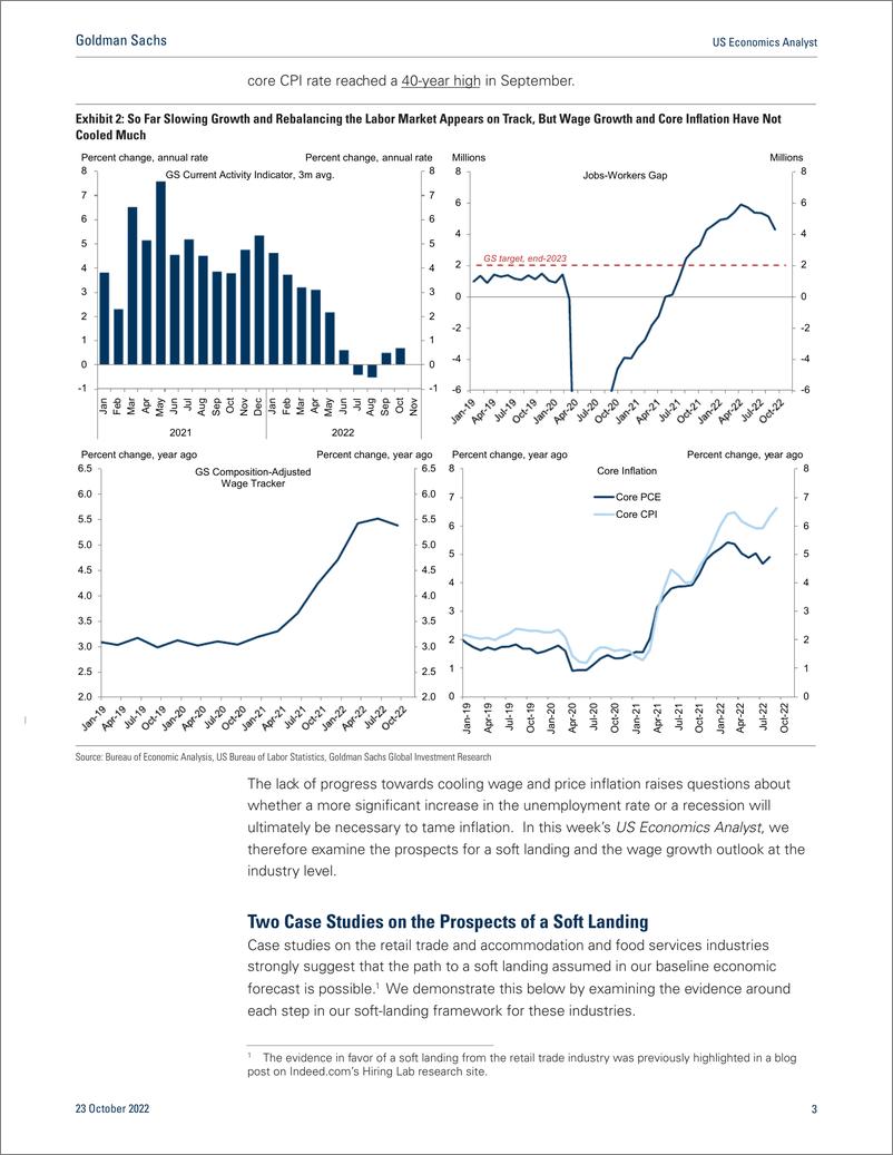 《US Economics Analys Labor Market Rebalancing and the Wage Growth Outloo An Industry-Level View (Briggs)(1)》 - 第4页预览图