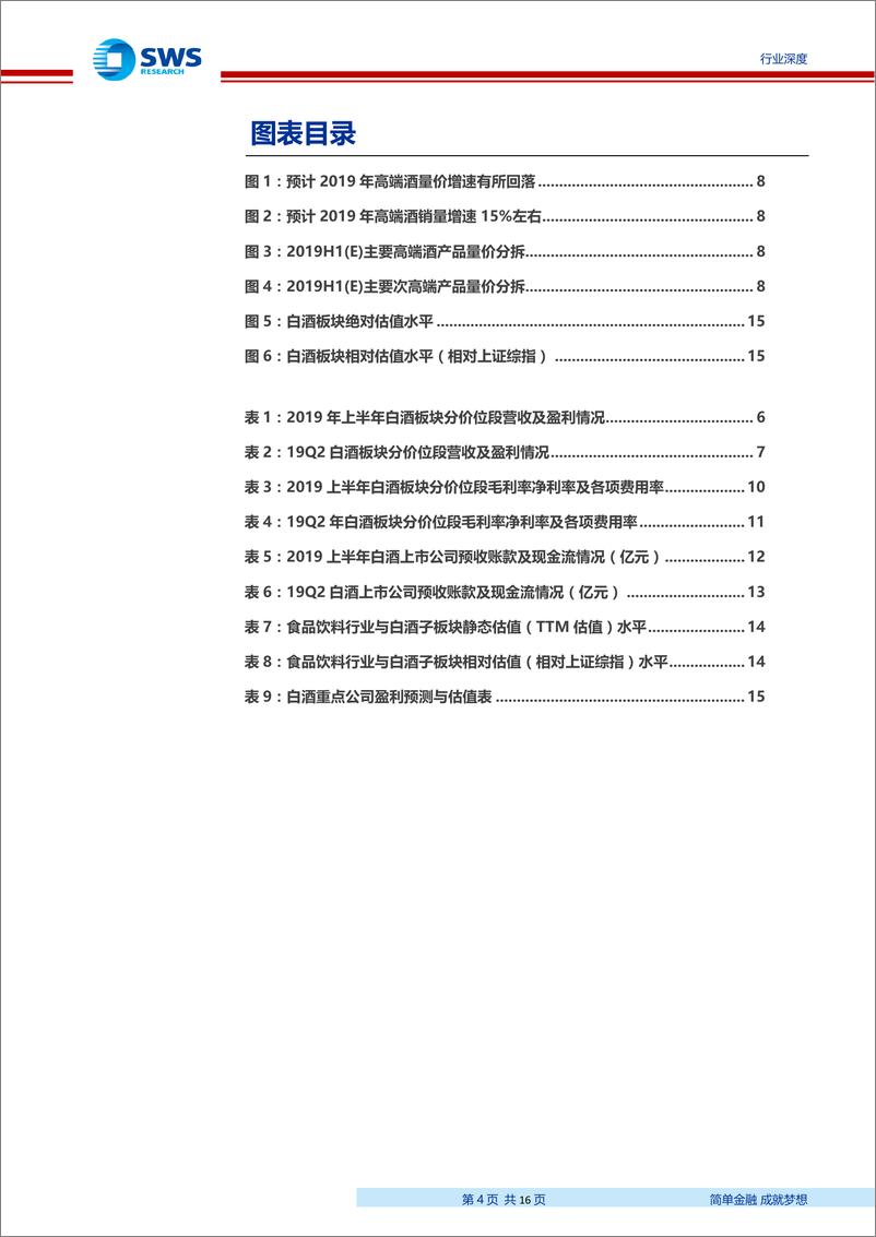 《白酒行业2019年中报总结：抓两头找确定，把价值交给时间-20190902-申万宏源-16页》 - 第5页预览图