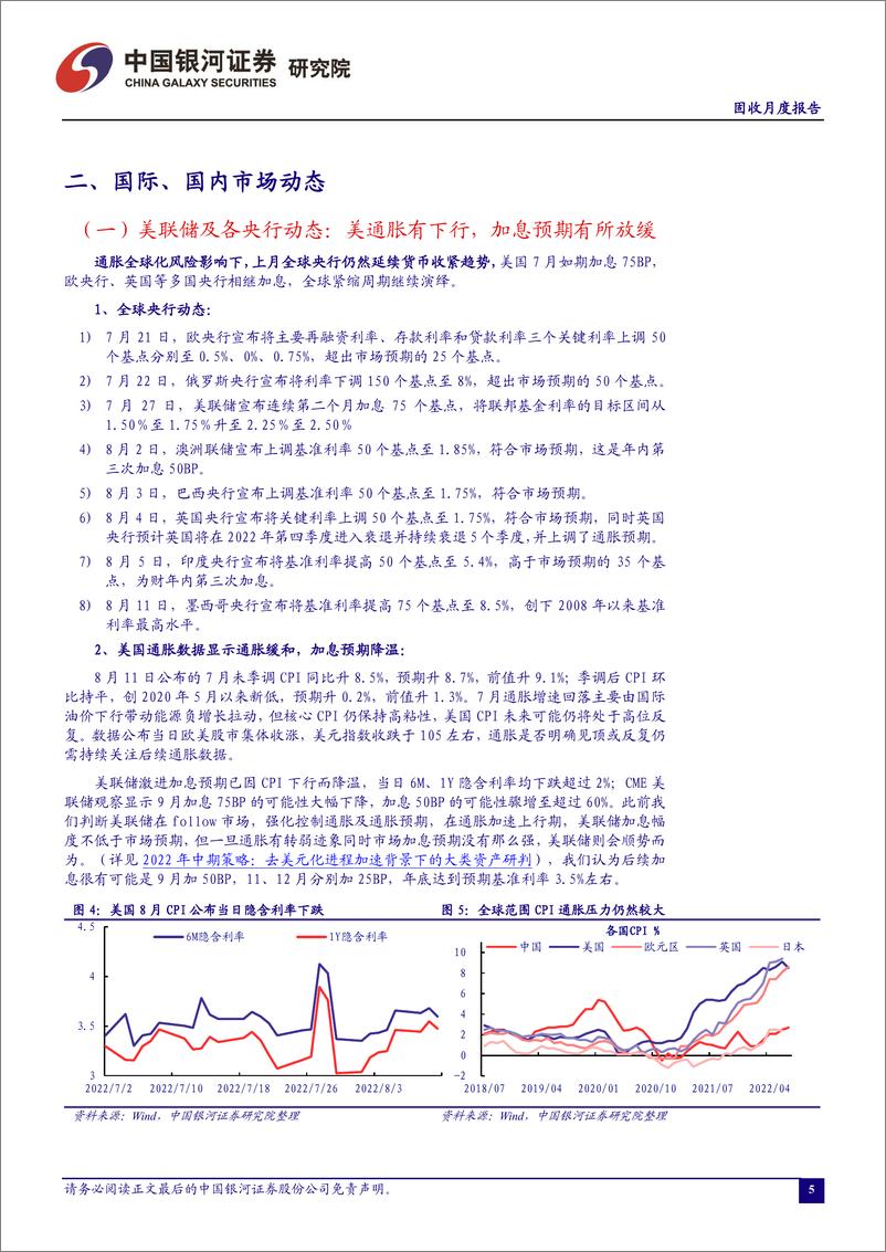 《2022年8月月中报告：海外加息预期降温，国内经济整体偏弱-20220816-银河证券-24页》 - 第6页预览图