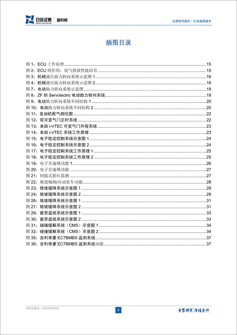 《日信证券-汽车电子电控设备深度报告：“京五“汽车消费升级下的投资机会》 - 第4页预览图