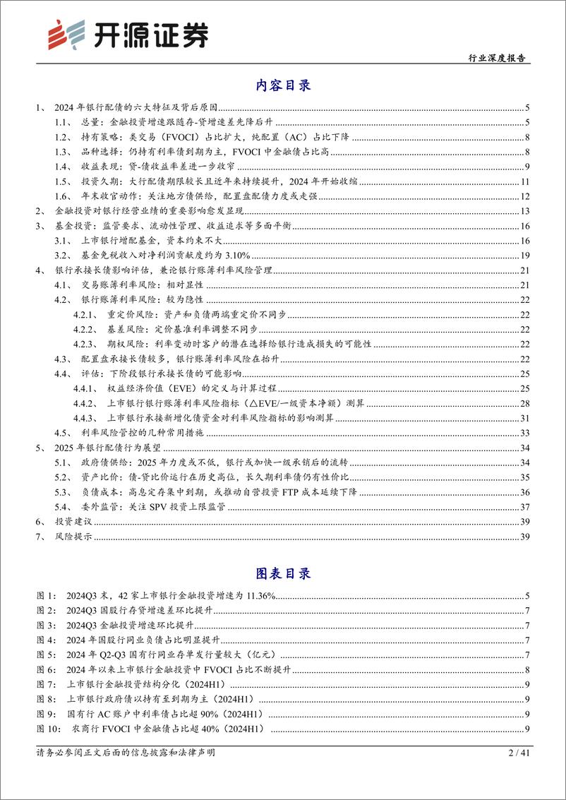 《银行行业深度报告_2024年银行配债深度盘点_兼论长债承接与利率风险》 - 第2页预览图