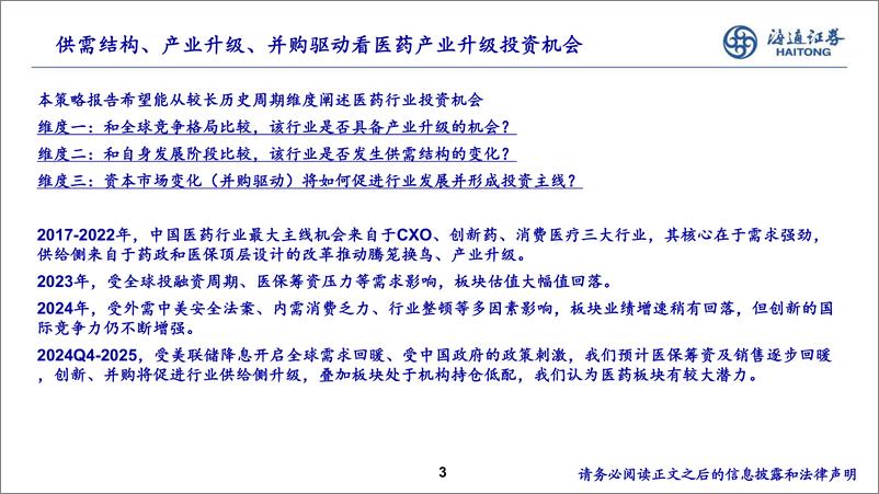 《医药行业国别竞争力研究：从中、美、欧、日、印财报看2025年中国医药供需及投资机会-241120-海通证券-93页》 - 第3页预览图