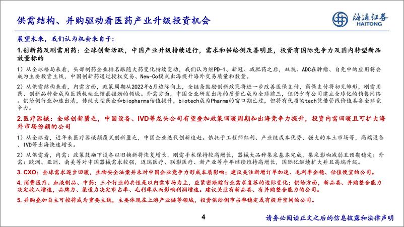 《医药行业国别竞争力研究：从中、美、欧、日、印财报看2025年中国医药供需及投资机会-241120-海通证券-93页》 - 第4页预览图