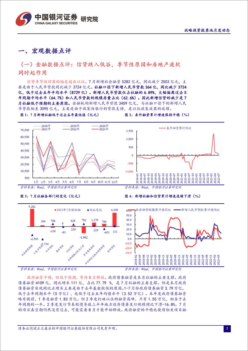 《战略投资股票池月度动态：2023年8月-20230830-银河证券-18页》 - 第4页预览图