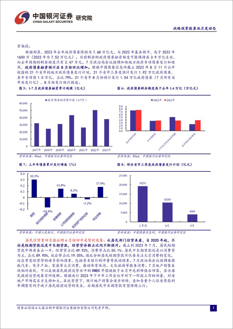 《战略投资股票池月度动态：2023年8月-20230830-银河证券-18页》 - 第5页预览图