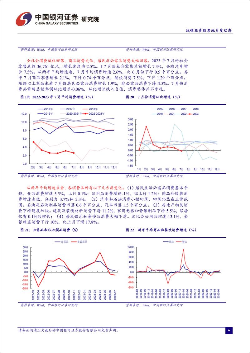 《战略投资股票池月度动态：2023年8月-20230830-银河证券-18页》 - 第8页预览图