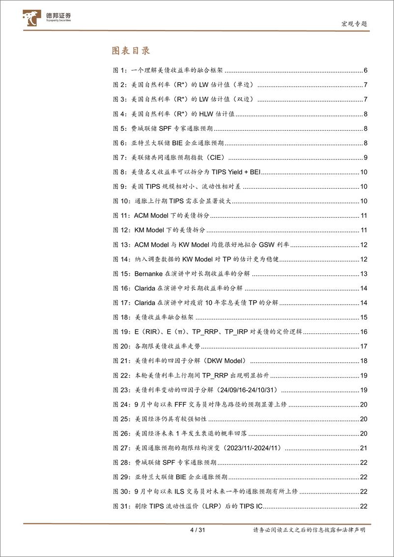 《美债札记·一：美债收益率，框架及展望-241121-德邦证券-31页》 - 第4页预览图