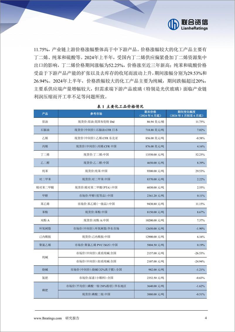 《2024年上半年化工行业信用风险总结及展望》 - 第4页预览图