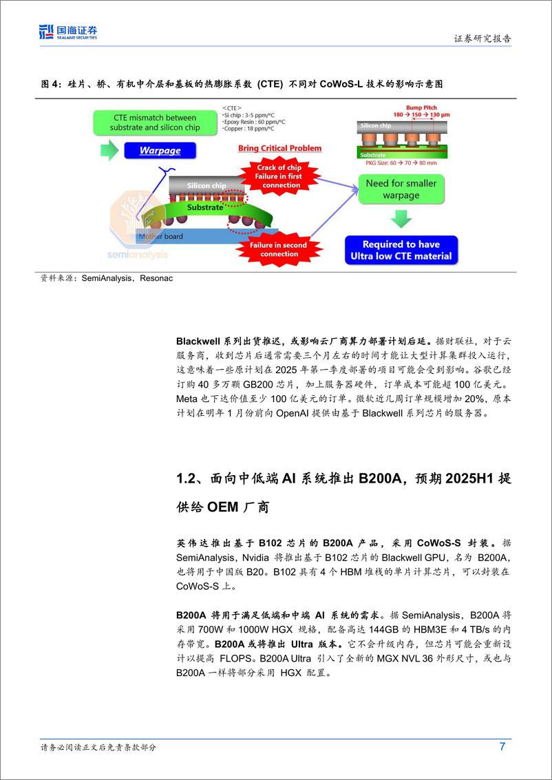 《AI算力行业跟踪报告：英伟达新推B200＋AGPU，台股服务器7月营收增长提速-240812-国海证券-15页》 - 第7页预览图