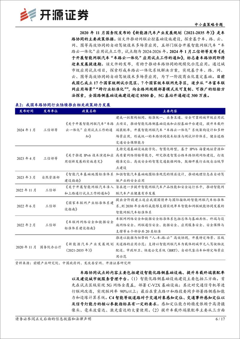 《中小盘策略专题：2024年或为车路协同落地元年-240404-开源证券-17页》 - 第6页预览图