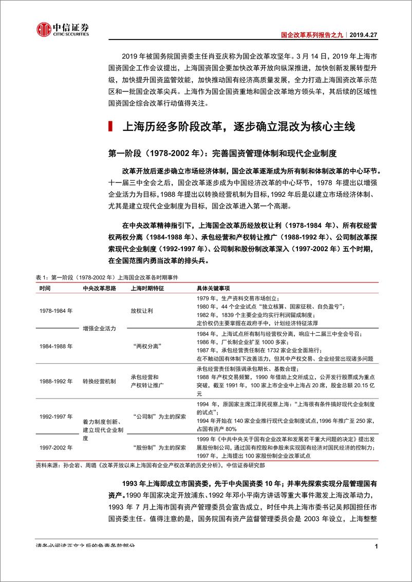 《国企改革系列报告之九：聚焦上海国改，百尺竿头更进一步-20190427-中信证券-24页》 - 第5页预览图