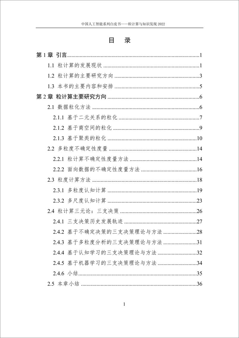 《384-2022中国人工智能系列白皮书--粒计算与知识发现-108页》 - 第4页预览图