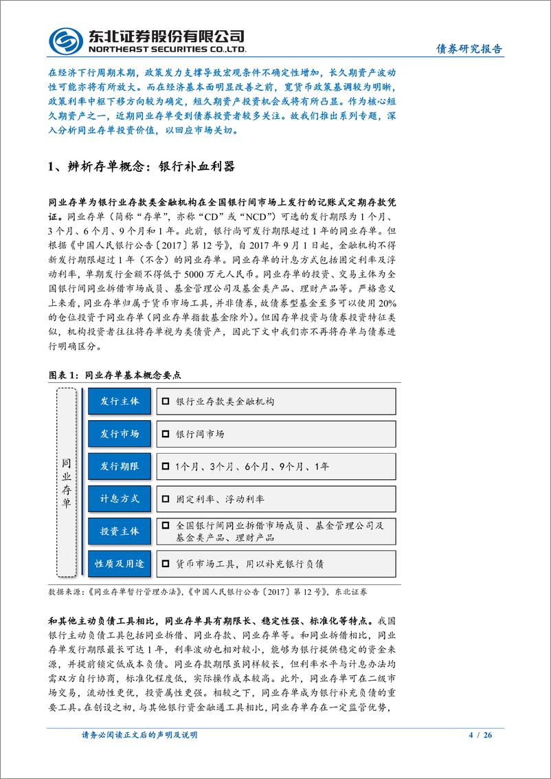 《同业存单投资分析框架上篇：解码核心短久期资产，同业存单-241128-东北证券-26页》 - 第4页预览图