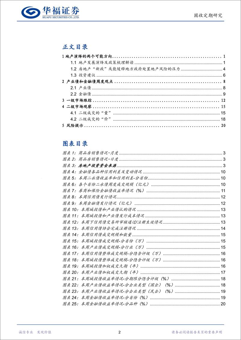 《【华福固收】地产演绎的几个可能方向-241020-华福证券-23页》 - 第2页预览图