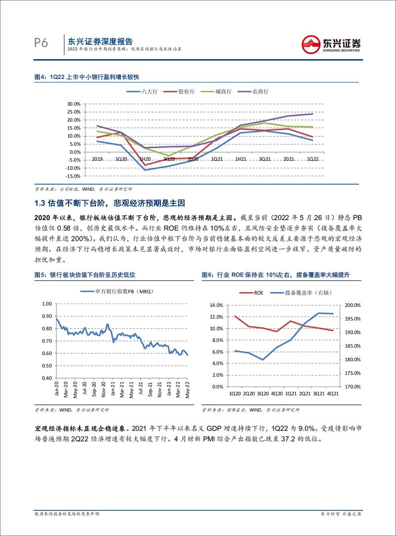 《2022年银行业中期投资策略：银行行业，优质区域银行成长性凸显-20220527-东兴证券-21页》 - 第7页预览图