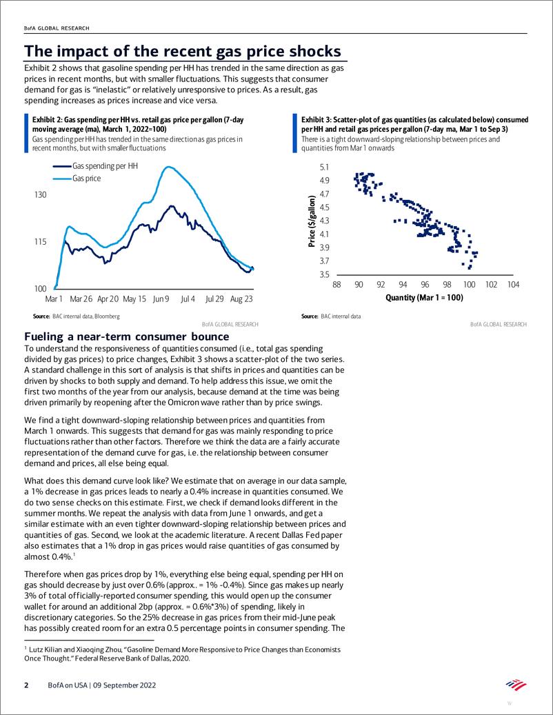 《Card Spending Report - A closer look at the gasoline tailwind》 - 第3页预览图