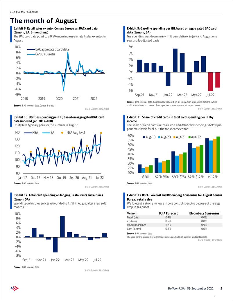 《Card Spending Report - A closer look at the gasoline tailwind》 - 第6页预览图