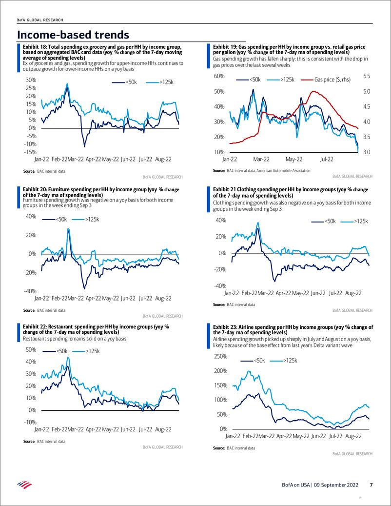 《Card Spending Report - A closer look at the gasoline tailwind》 - 第8页预览图