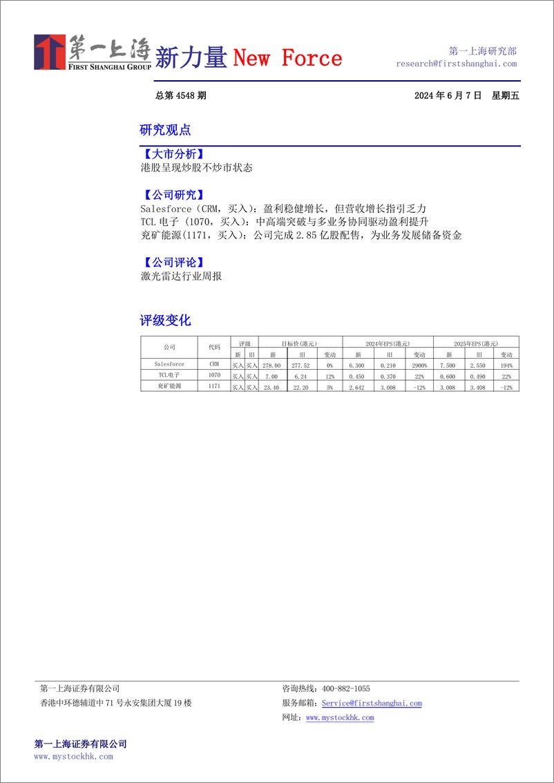《新力量New＋Force总第4548期-240607-第一上海-10页》 - 第1页预览图