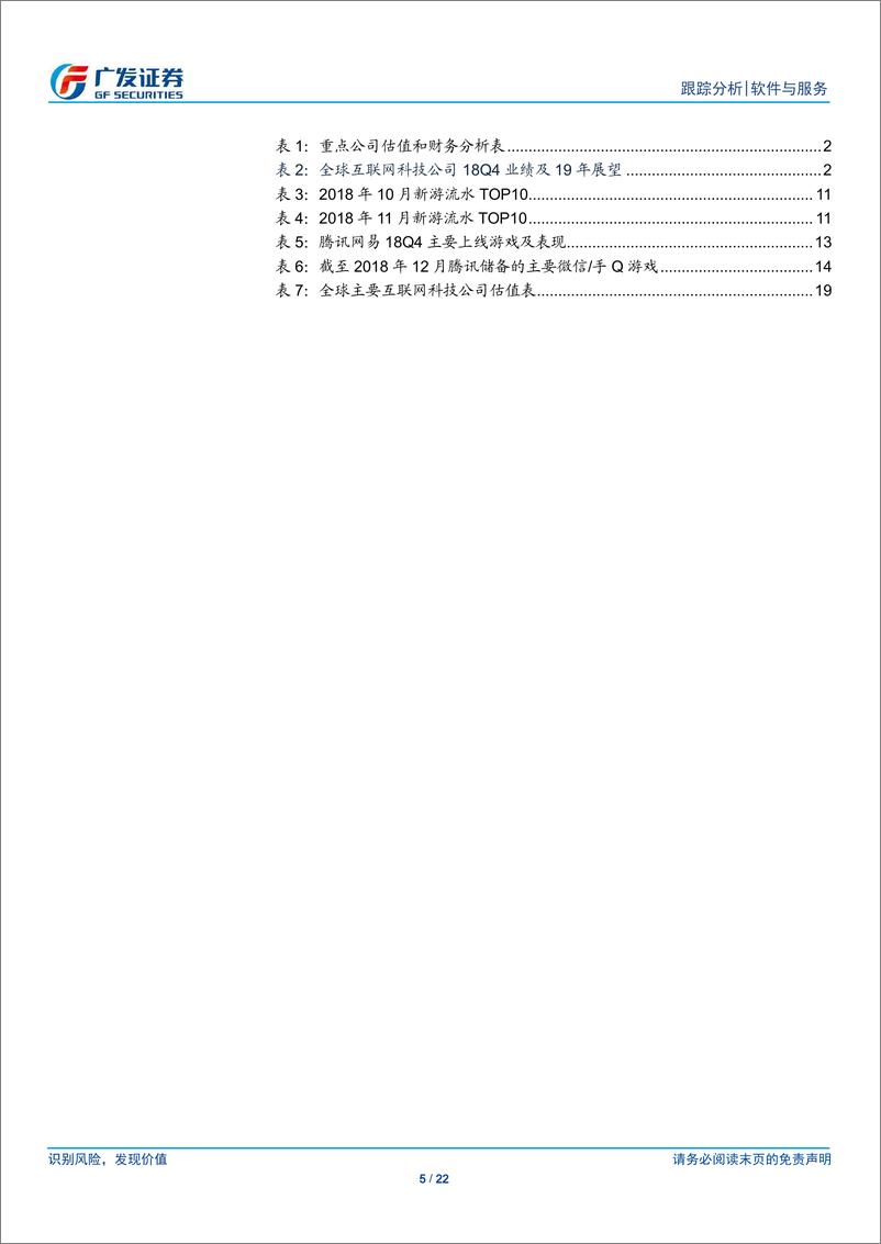 《互联网行业18Q4数据跟踪及3月策略：政策回暖提振投资情绪，择机参与-20190219-广发证券-22页》 - 第6页预览图