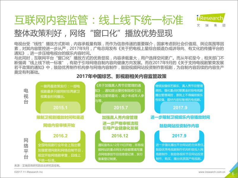 《2017年中国网络自制内容行业研究报告》 - 第6页预览图