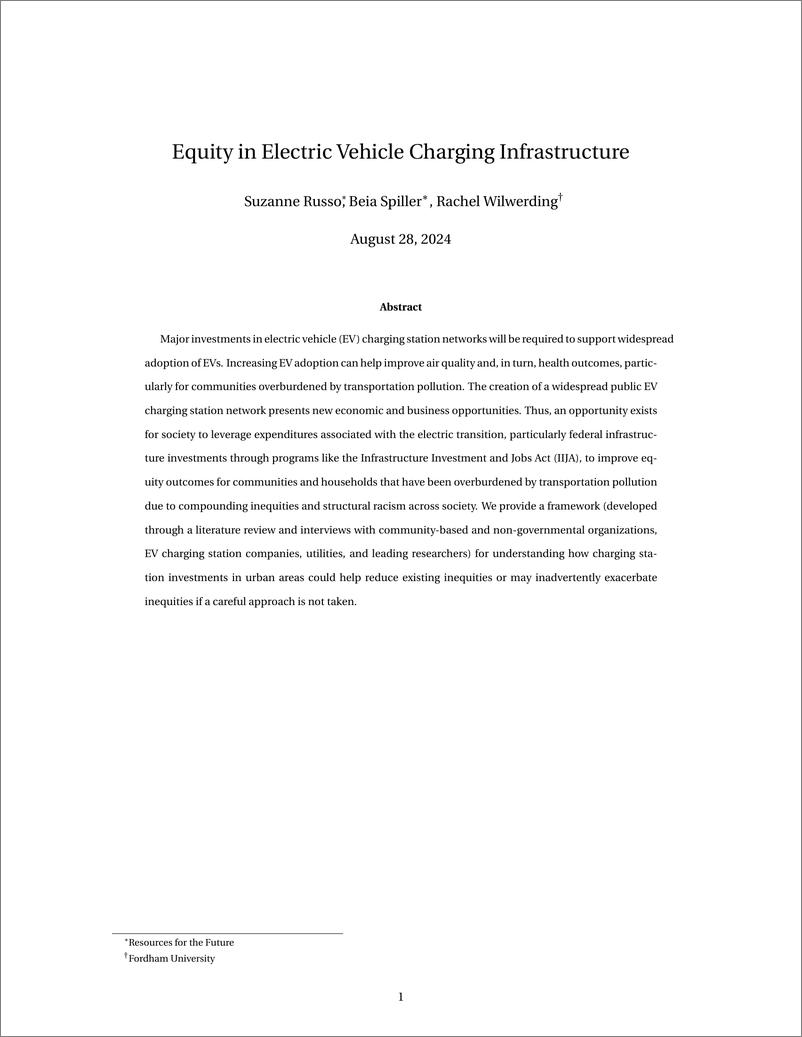 《未来能源研究所-电动汽车充电基础设施的公平性（英）-2024.8-27页》 - 第4页预览图