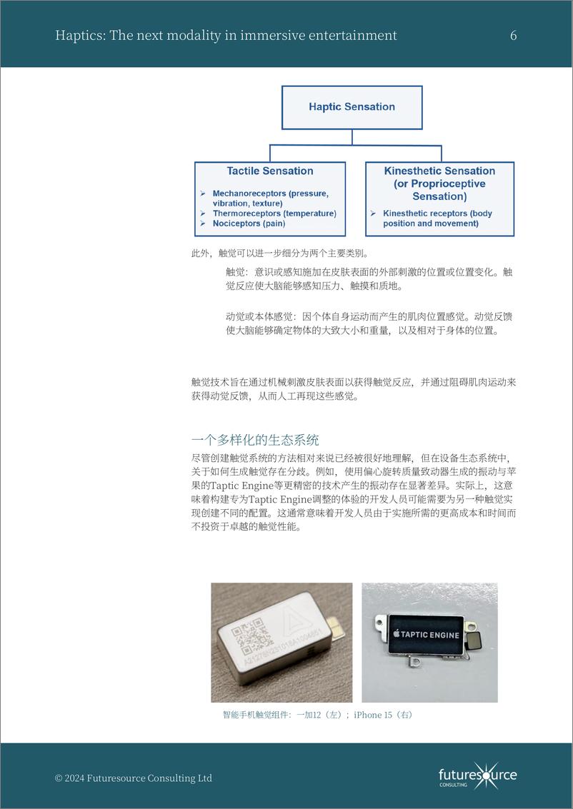 《2024触觉反馈_沉漫式娱乐的新形态白皮书-InterDigital-24页》 - 第6页预览图