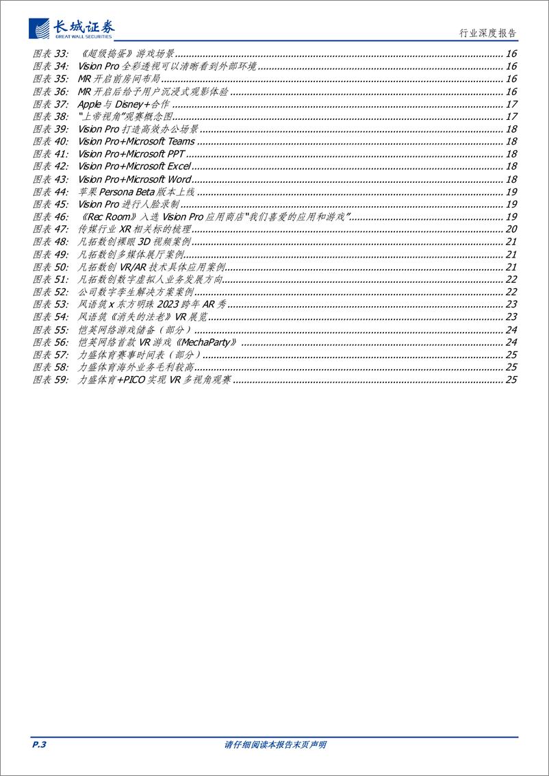 《传媒行业MR深度报告：软硬件生态持续完善，Vision+Pro有望开启空间计算新时代-240321-长城证券-27页》 - 第3页预览图