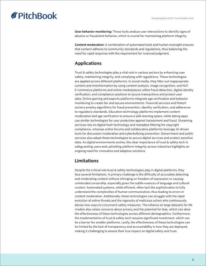 《PitchBook-新兴空间简报：信任与安全技术（英）-2024.3-6页》 - 第3页预览图