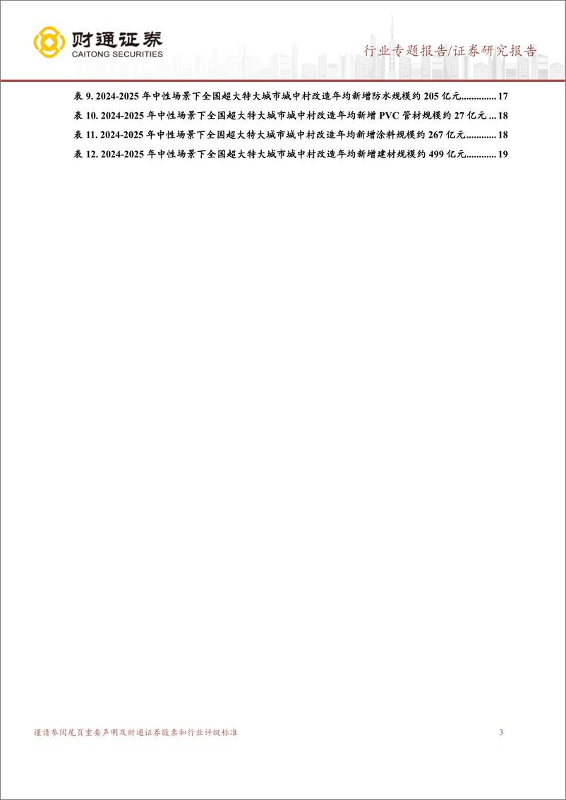 《建筑材料行业城中村改造专题报告：稳增长，扩内需，新改造，新期盼-20230728-财通证券-22页》 - 第4页预览图