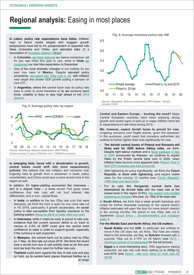 《巴黎银行-新兴市场-宏观策略-新兴市场货币政策：即将放松-20190507-11页》 - 第5页预览图