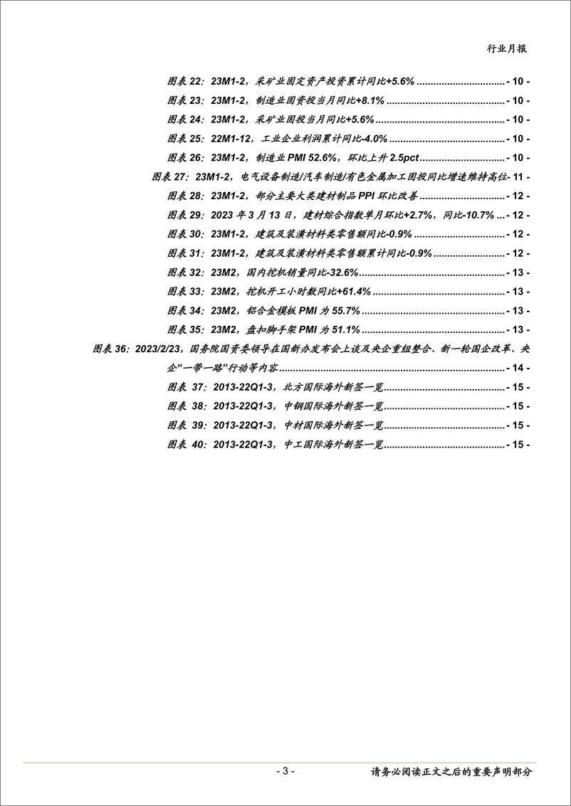 《建筑装饰行业2月经济数据点评：2月基建数据靓丽，国企改革新阶段叠加“一带一路”迎催化，重点推荐低估值绩优央国企-20230316-中泰证券-19页》 - 第4页预览图