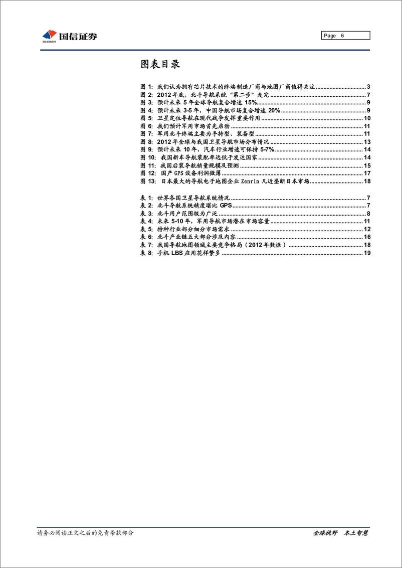 《国信证券-北斗导航专题研究：“狼“真来了!看好终端 地图 LBS》 - 第6页预览图