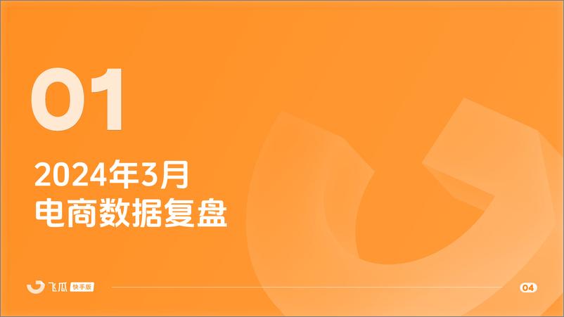 《2024年3月快手直播电商营销月报-飞瓜数据》 - 第4页预览图