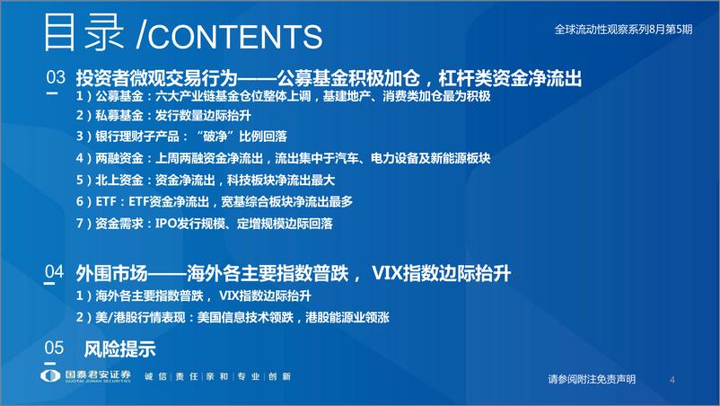 《全球流动性观察系列8月第5期：资金分歧进一步提升--20220830-国泰君安-20220830-国泰君安-20220830-国泰君安-20220830-国泰君安-20220830-国泰君安-20220830-国泰君安-56》 - 第5页预览图