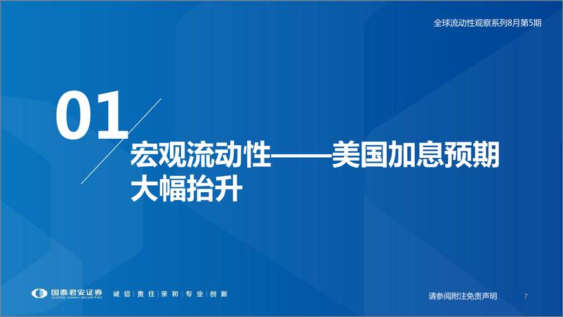 《全球流动性观察系列8月第5期：资金分歧进一步提升--20220830-国泰君安-20220830-国泰君安-20220830-国泰君安-20220830-国泰君安-20220830-国泰君安-20220830-国泰君安-56》 - 第8页预览图