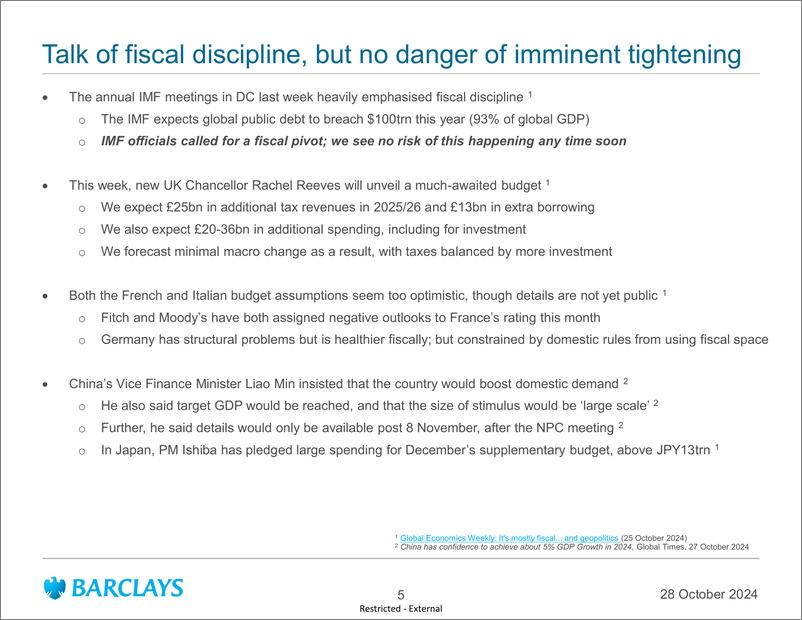 《Barclays_Global_Macro_Thoughts_It_s_all_happening_this_week》 - 第5页预览图