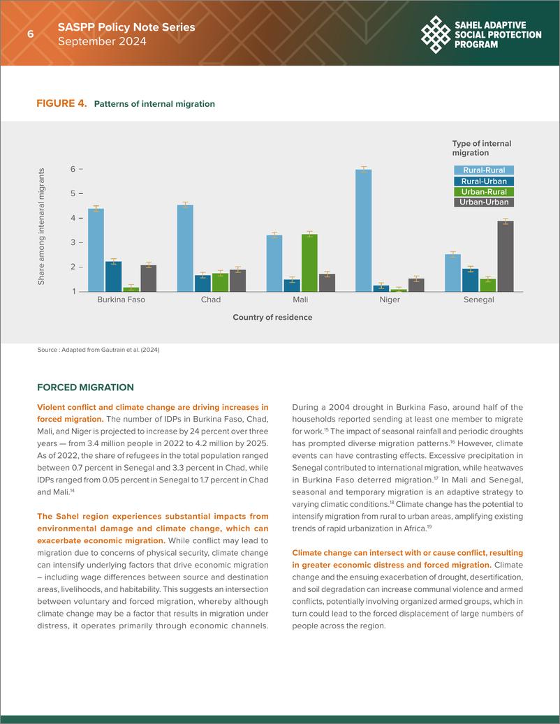 《世界银行-萨赫勒地区的人口流动：对社会保护计划和制度的影响（英）-2024-16页》 - 第6页预览图